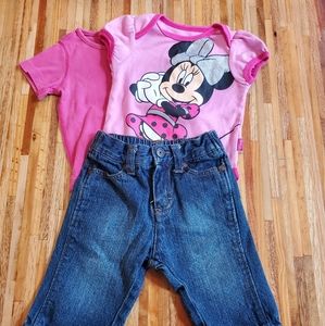 Minnie Outfit Set